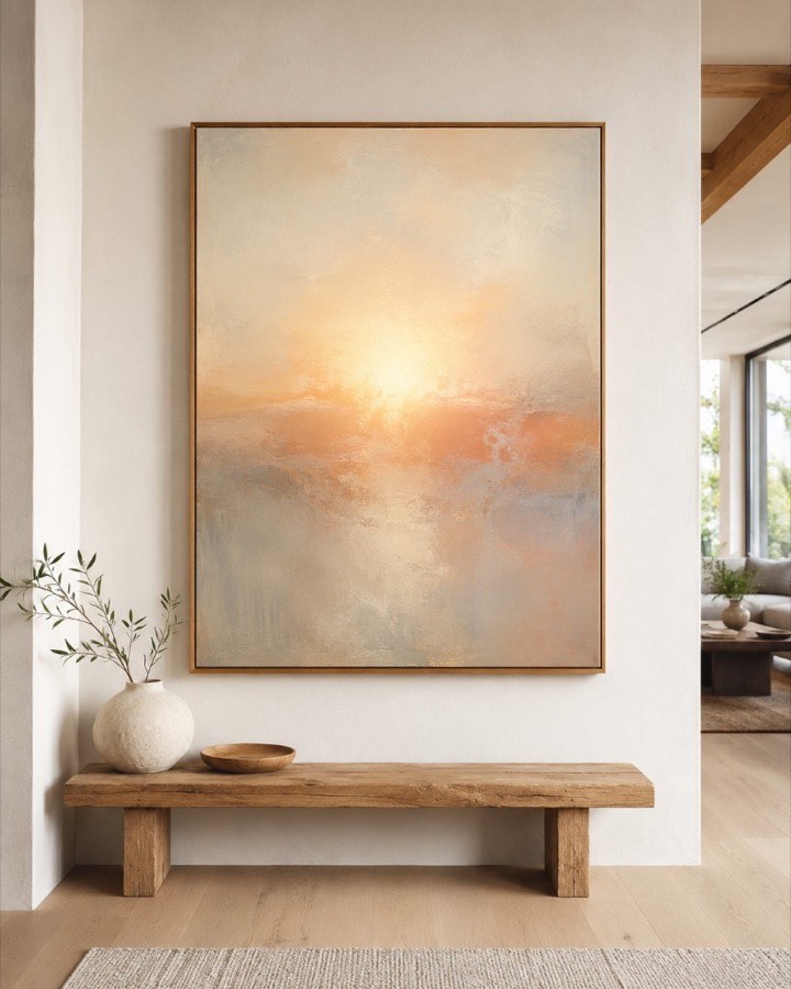 Early Light, oil on linen, 24 by 30 inches in an artist's frame